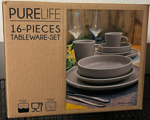 Pure life tgl geschirrset - life, 16